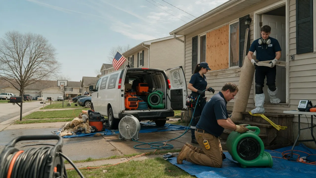 Water Damage Restoration in Vienna, SD near me